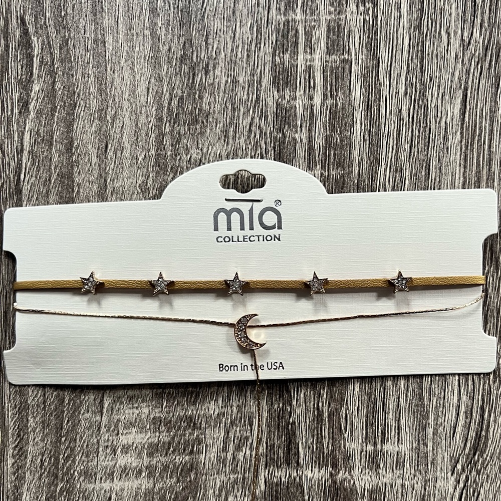Mia Collection Stars & Moon Choker Set